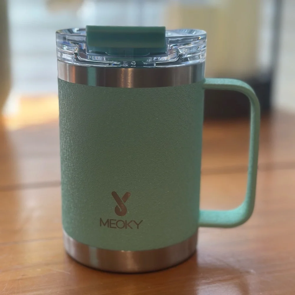 Meoky Mint Green Insulated Coffee cup